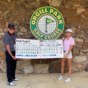 Molly Davidson Wins Jr. Golf Tournament